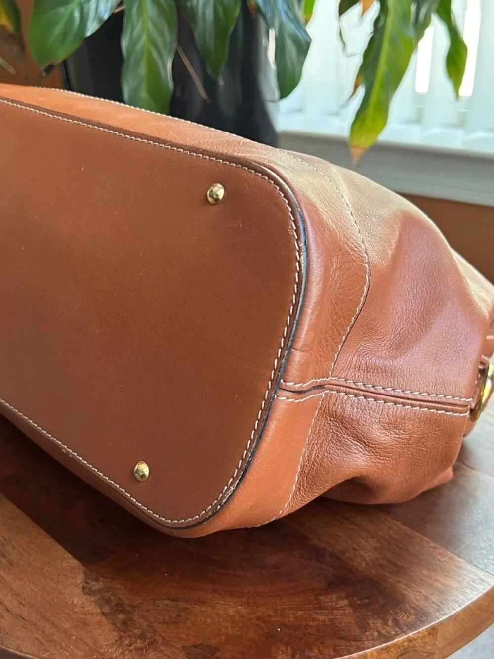 CELINE Smooth Calfskin Doctor Frame Bag British Tan 👜 - Picture 11 of 13